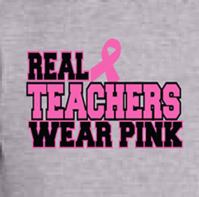 Real Teachers Wear Pink